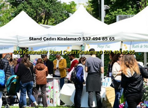 3x3 Katlanabilir Stand Çadırı Kiralama