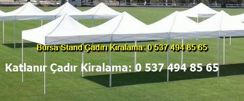 Bursa Stand Çadırı Kiralama