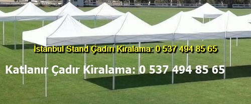 İstanbul Stand Çadırı Kiralama